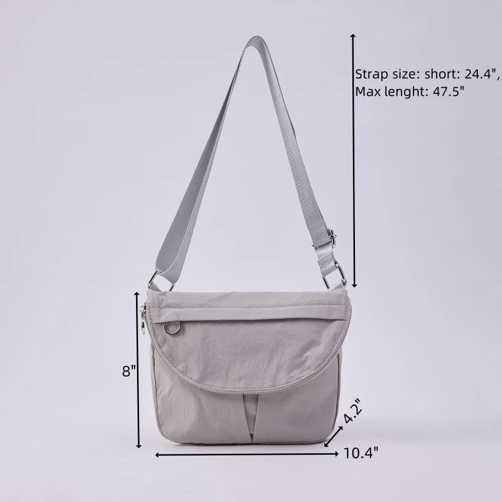 VAKAER Crossbody Purse for Women, 5L Casual Festival Bag With Adjustable Strap Women's Shoulder Handbags for Travel Workout