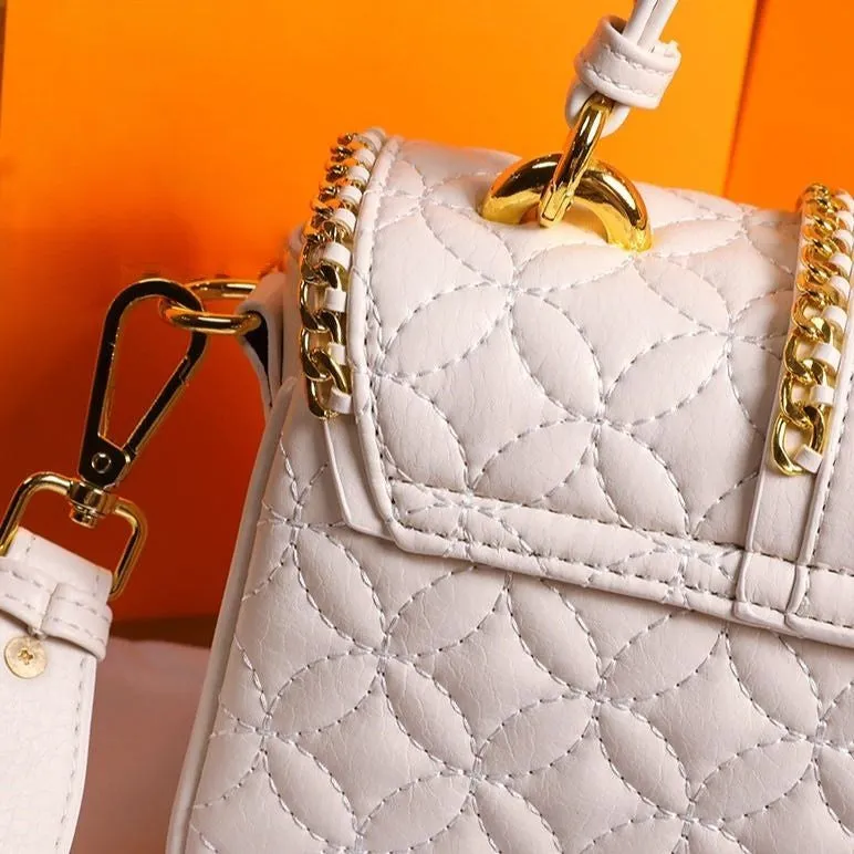 Valerie Real Leather Crossbody Bag