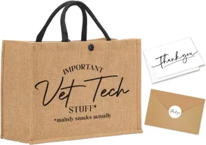 Various Family Members Job Title Tote Bag Mother's Day Birthday Gift for Women