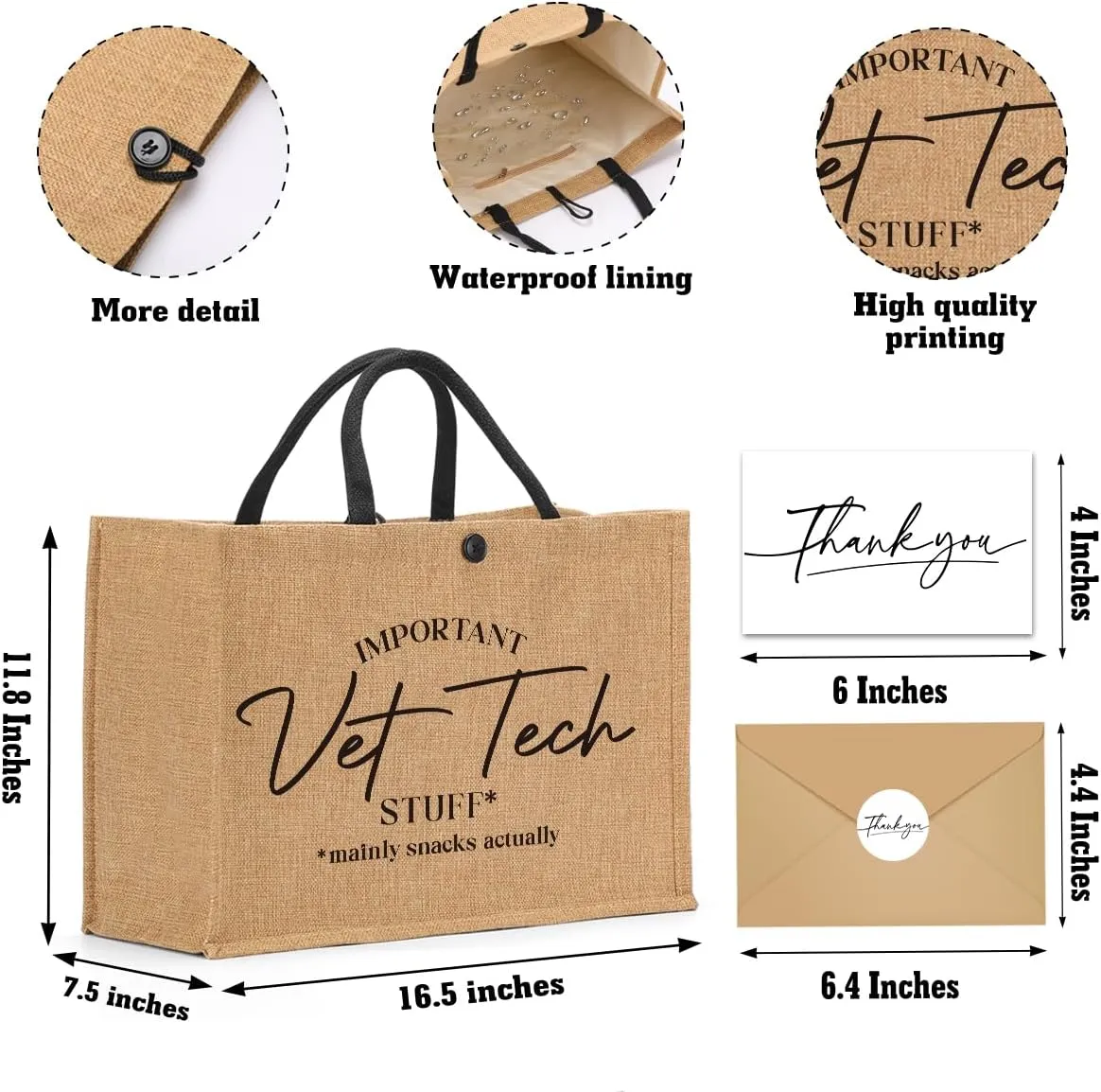 Various Family Members Job Title Tote Bag Mother's Day Birthday Gift for Women