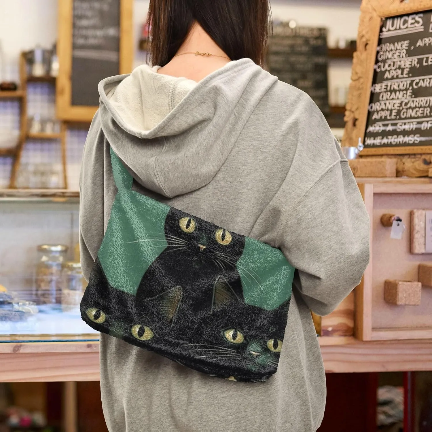 Vintage Plant Rose Dragonfly Wind Shoulder Tote Bag, Soft Shoulder Bag, Shoulder Handbag Women