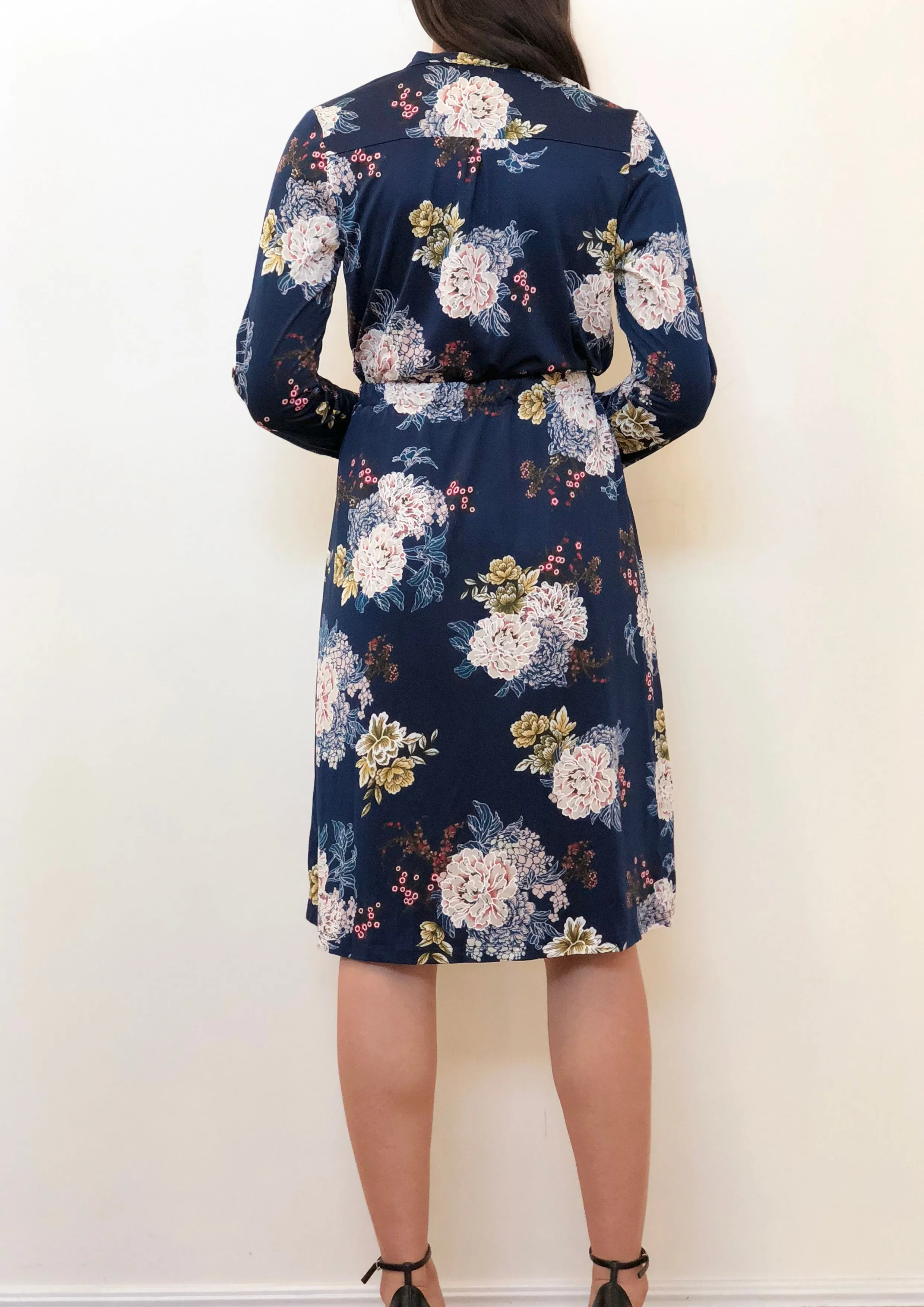 WA0221-2TB Floral Button Down Dress (Pack)
