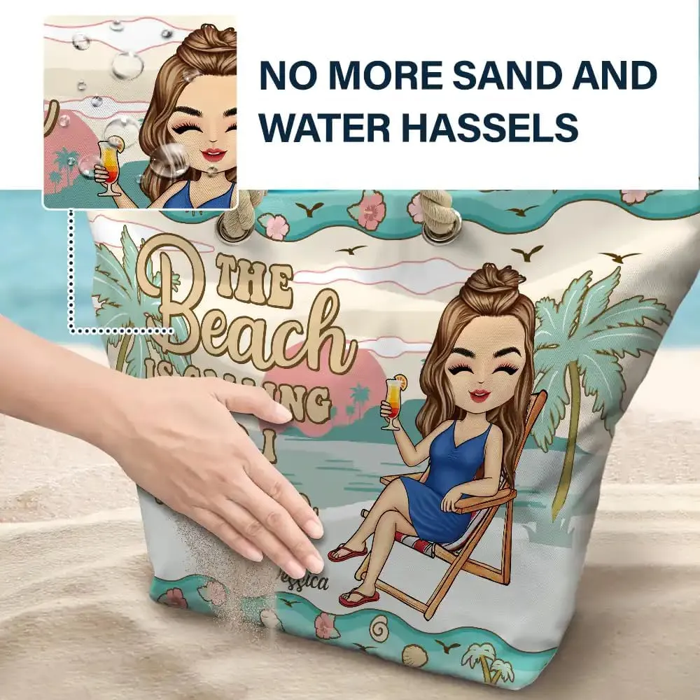 WANDER PRINTS Personalized Beach Bag - Gift for Bestie