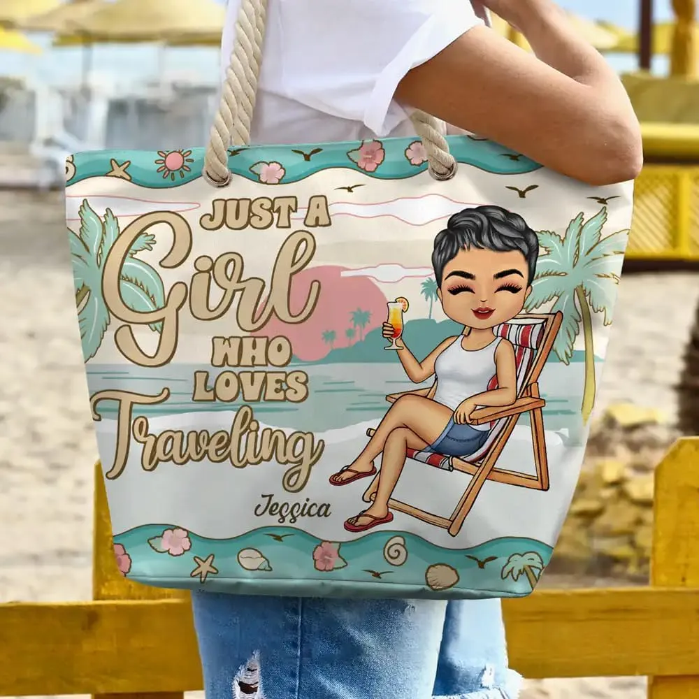WANDER PRINTS Personalized Beach Bag - Gift for Bestie