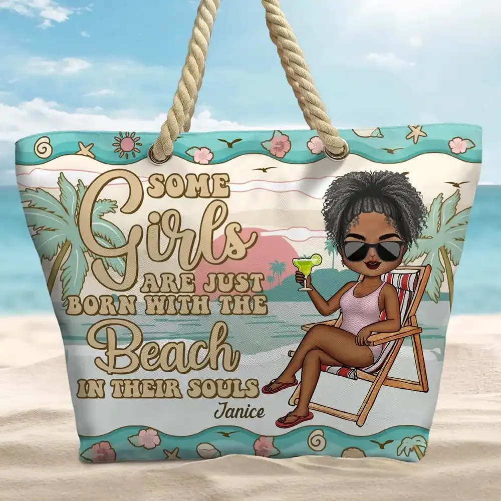 WANDER PRINTS Personalized Beach Bag - Gift for Bestie