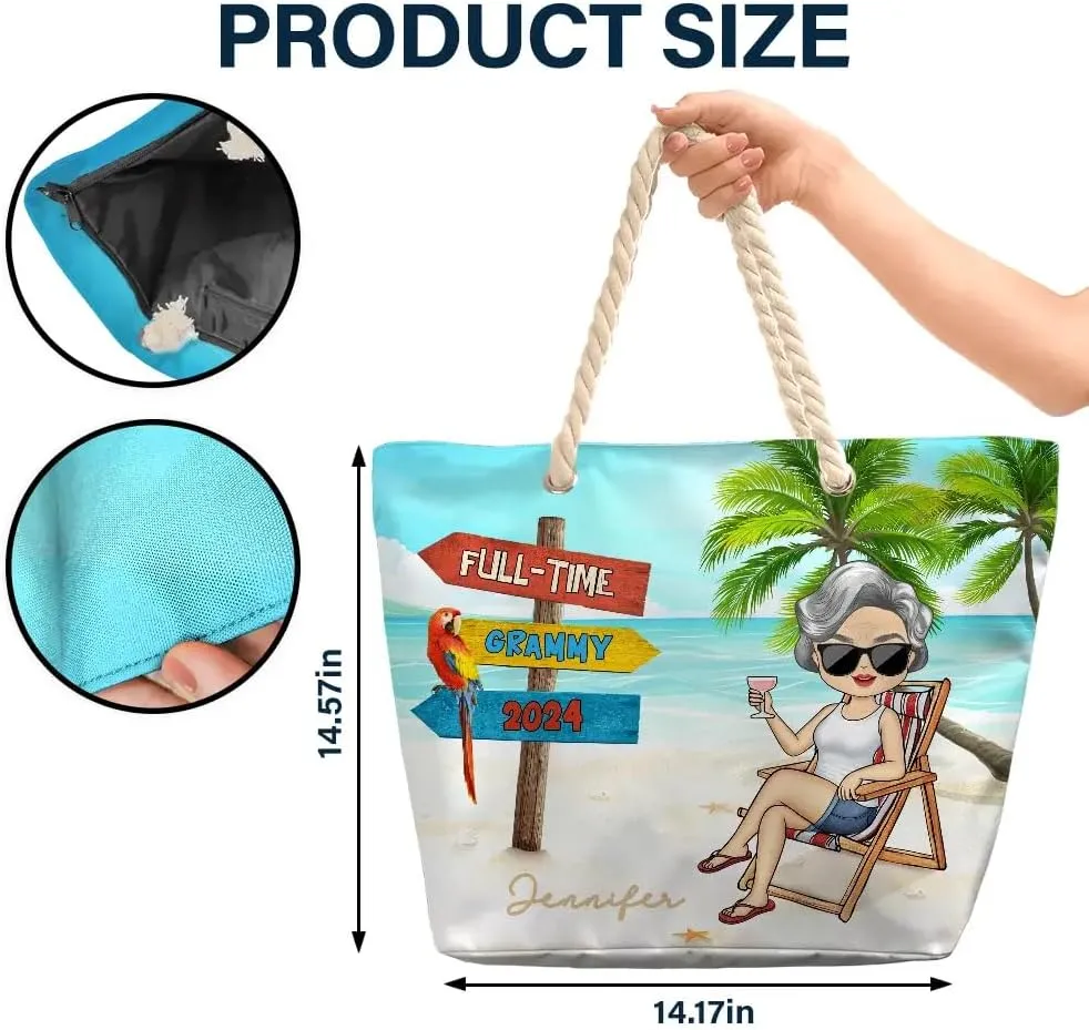WANDER PRINTS Personalized Beach Bag - Gift for Bestie