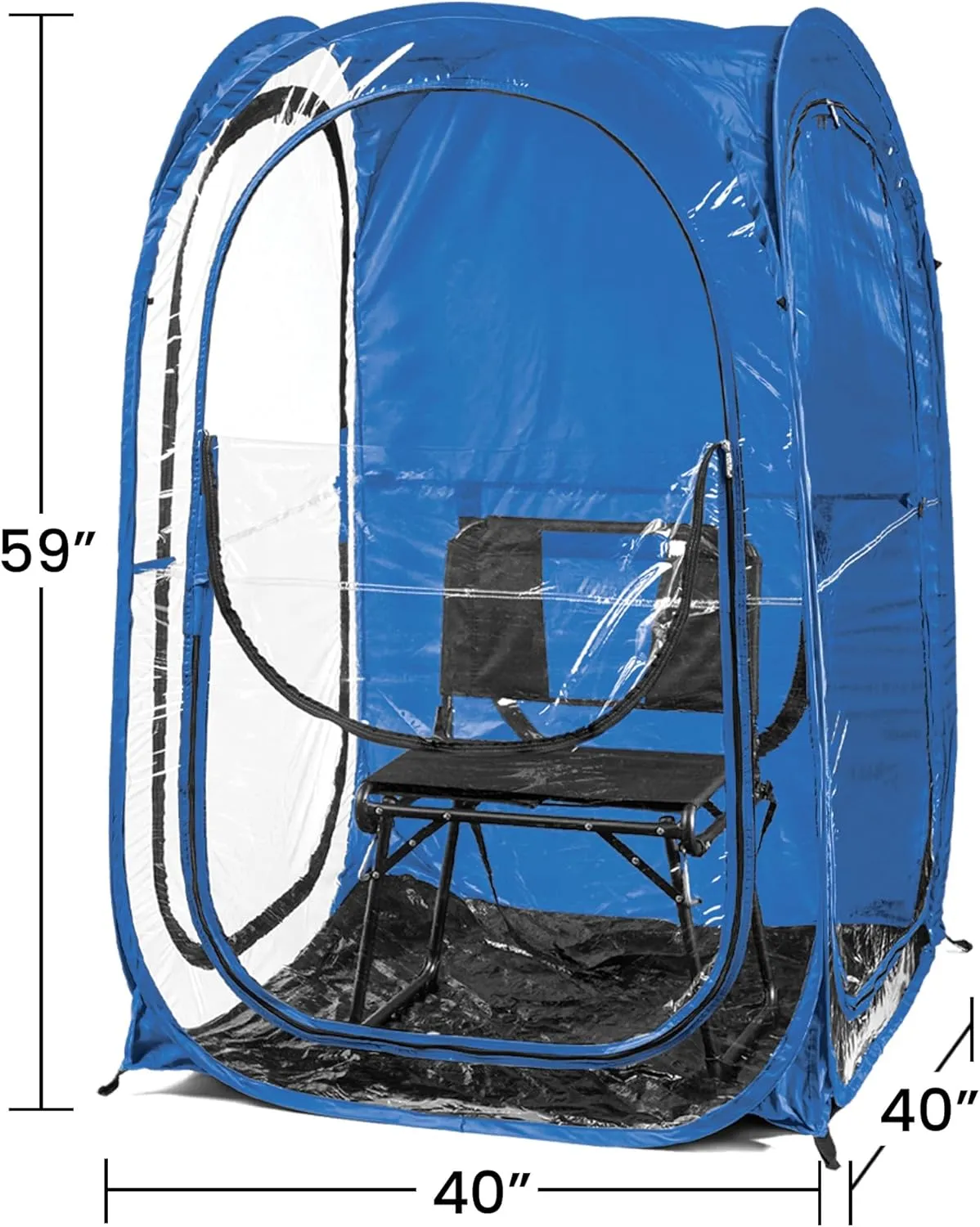 WeatherPod® The Original Shark Tank MyPod™ 1-2 Person Pop-Up Pod - Stay Warm, Dry, and Out of The Sun - Weather Pod for Sports, Rain, or Wind