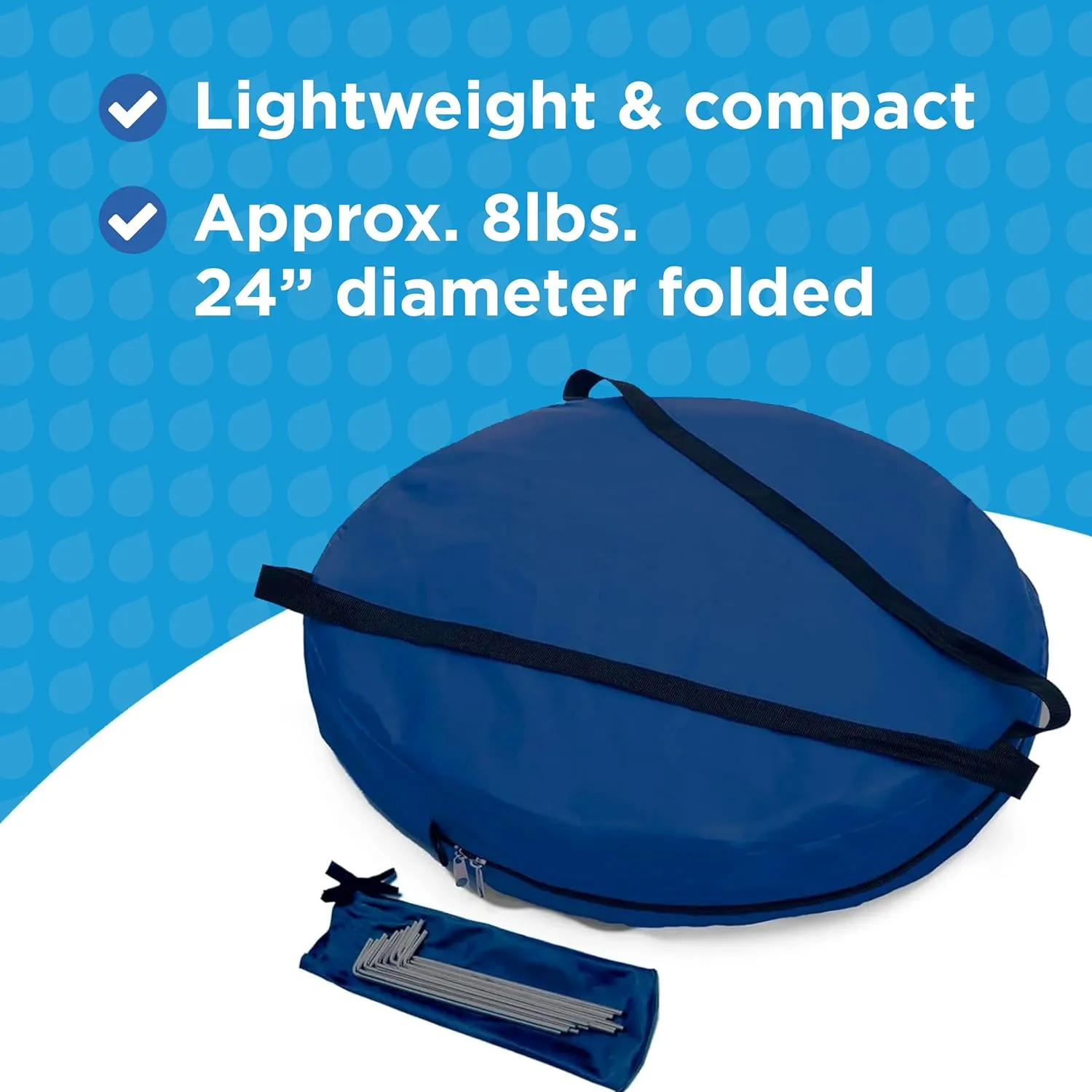 WeatherPod® The Original Shark Tank MyPod™ 1-2 Person Pop-Up Pod - Stay Warm, Dry, and Out of The Sun - Weather Pod for Sports, Rain, or Wind