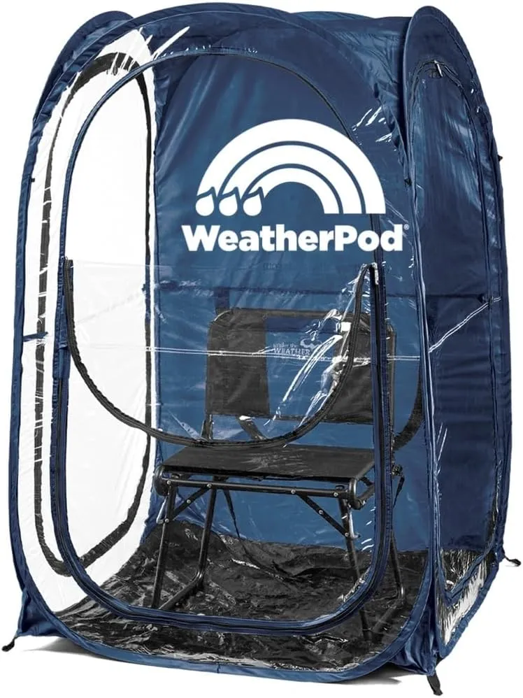 WeatherPod® The Original Shark Tank MyPod™ 1-2 Person Pop-Up Pod - Stay Warm, Dry, and Out of The Sun - Weather Pod for Sports, Rain, or Wind
