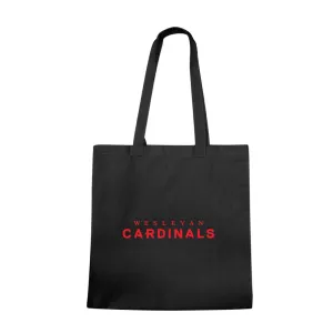 Wesleyan University Cardinals Institutional Tote Bag