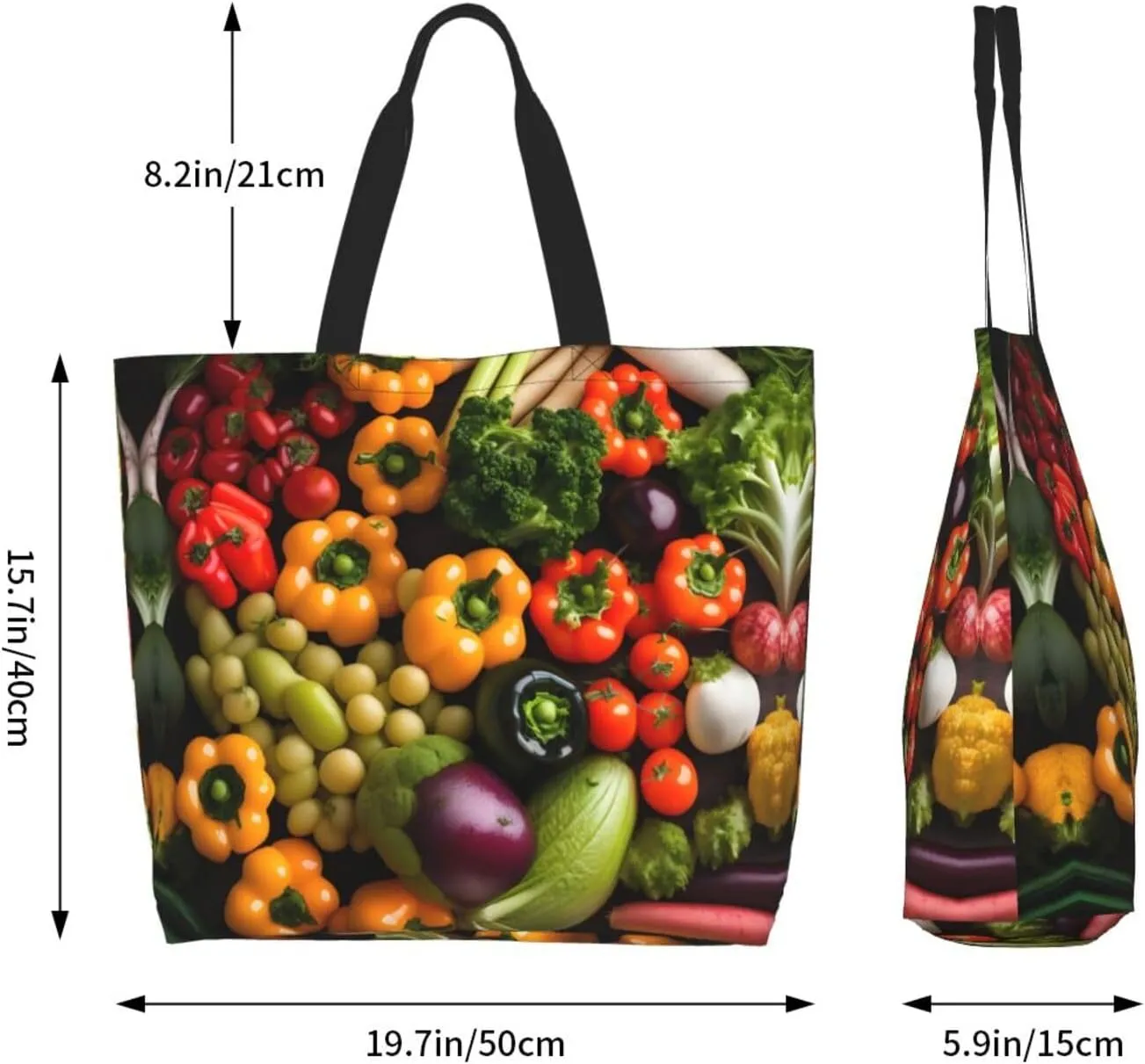 White Blue Daisy Women Tote Bag,Casual Tote'S Handbag Big Capacity Shoulder Bag Crossbody Bag