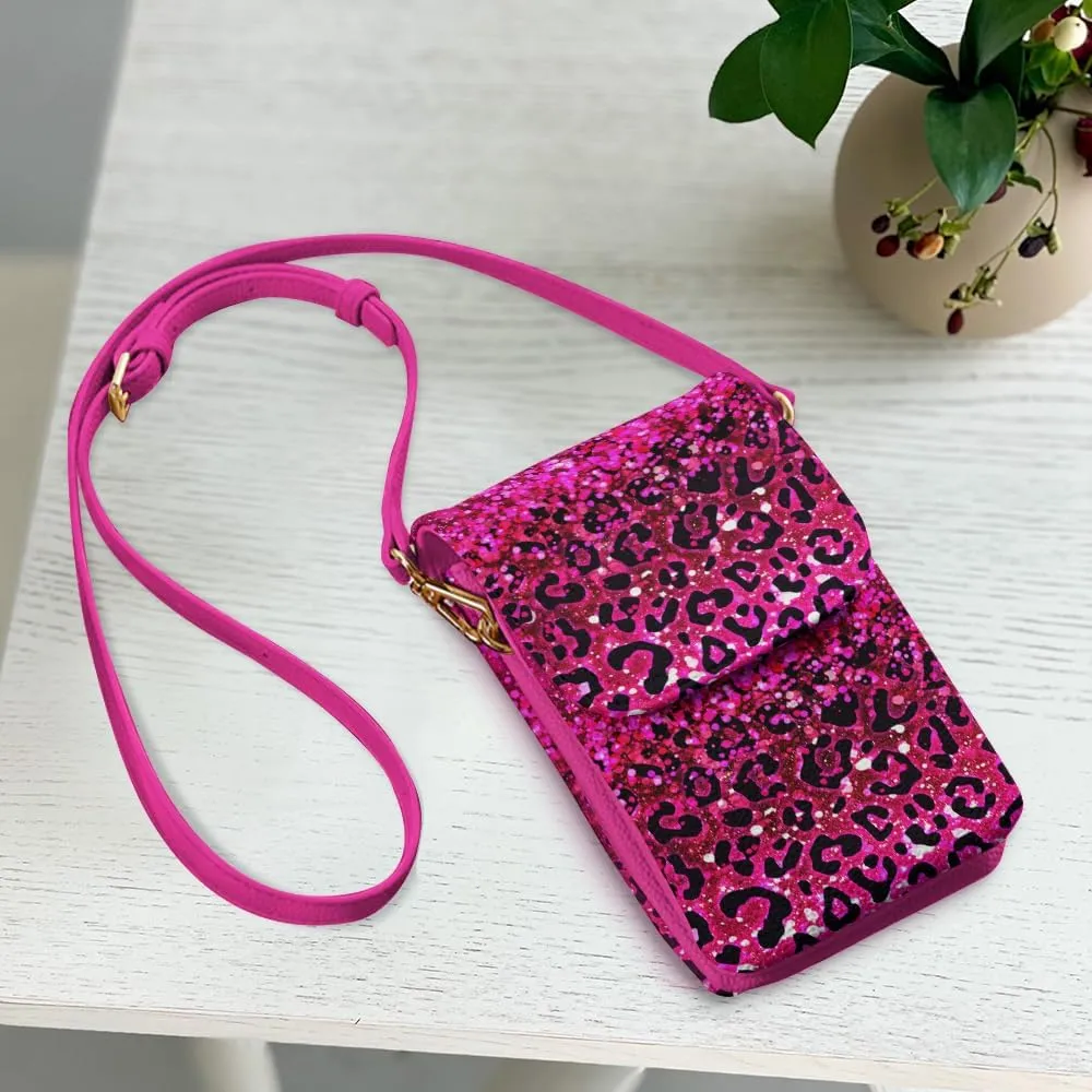 WIRESTER Small Crossbody Cell Phone Bag, Cute Shoulder Bag, Fashionable Bag for Walking, Traveling, Shopping, Working