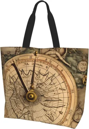 Women Printed Cross Body Bag Many Foxes Casual Handbag Shopping Bag