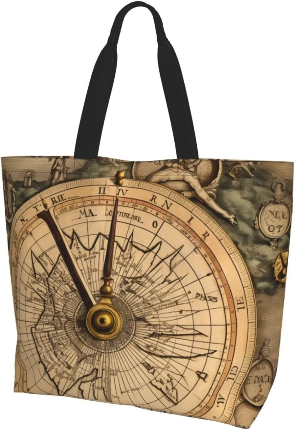 Women Printed Cross Body Bag Many Foxes Casual Handbag Shopping Bag