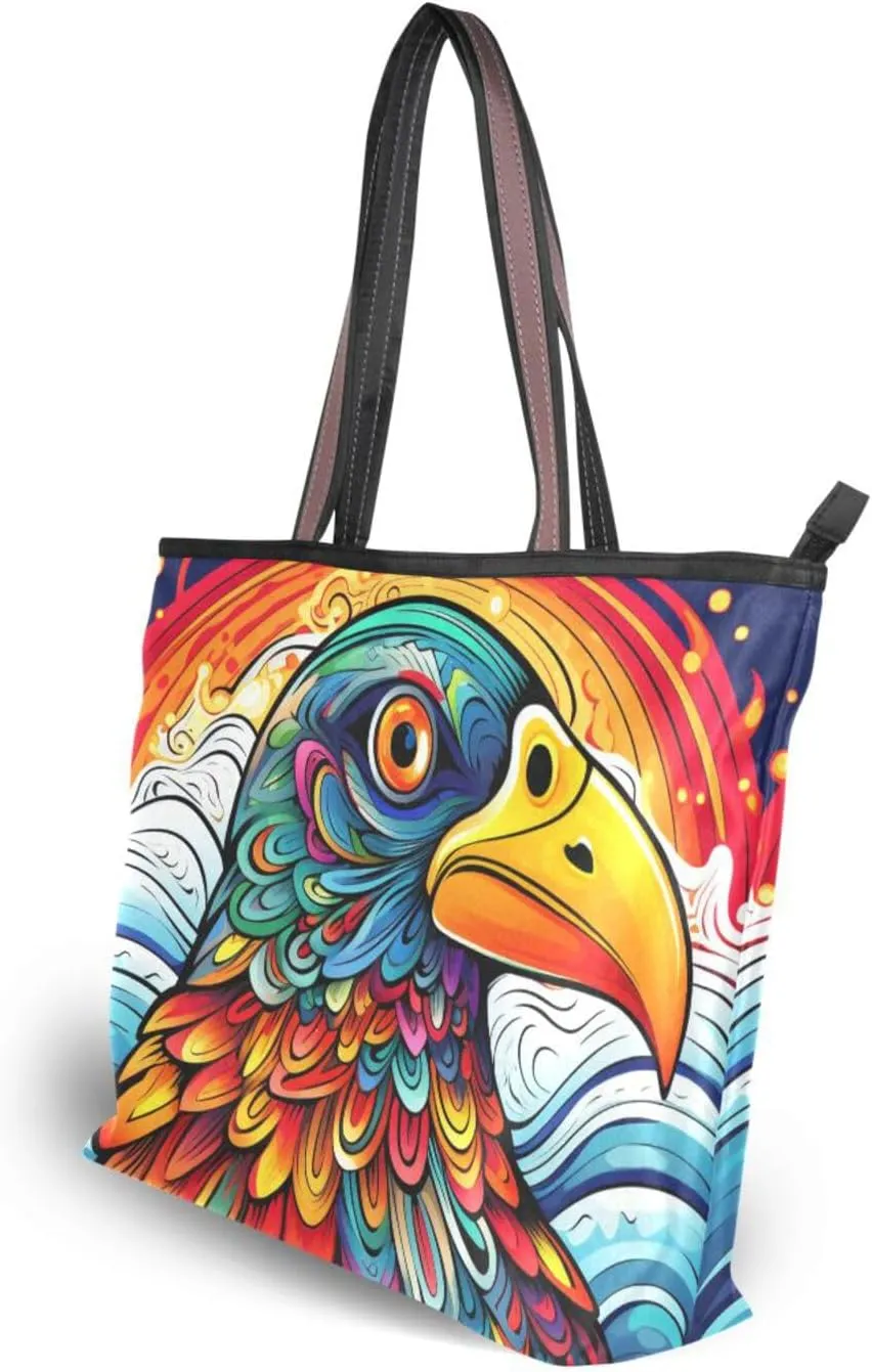Women Tote Bag, Large Shoulder Hobo Bags Casual Handbags Big Capacity Shopping Work Bag for Vacation, 43