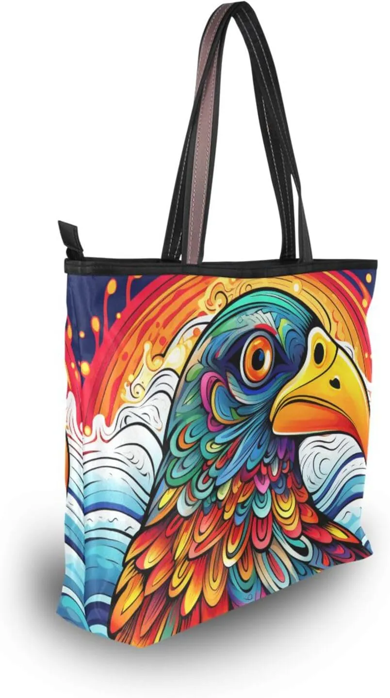 Women Tote Bag, Large Shoulder Hobo Bags Casual Handbags Big Capacity Shopping Work Bag for Vacation, 43