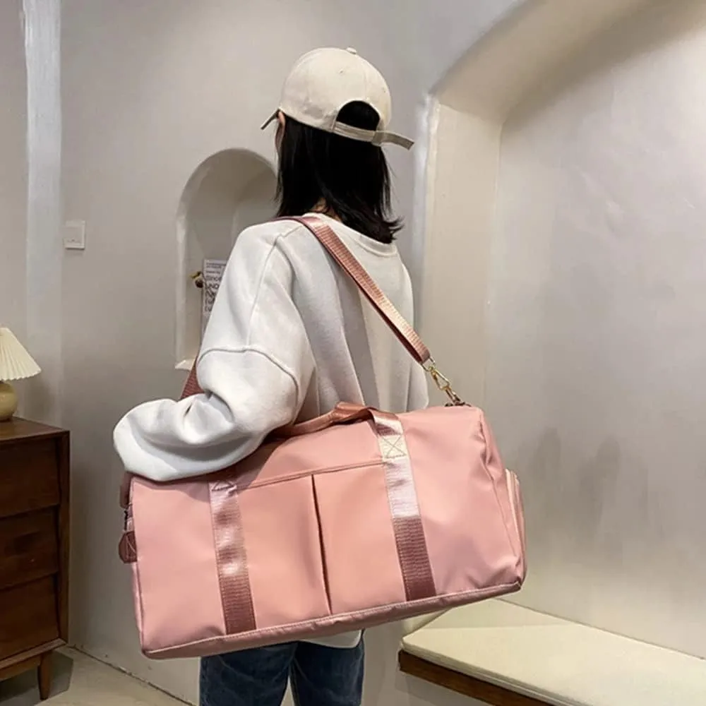 Women Travel Bags Duffle Bag Large Capacity Sports Storage Multi-Functional Shoulder Bag Girls(5,48cm*24cm*26cm)