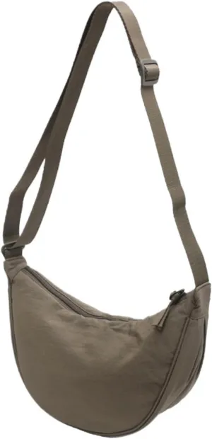 Women's Casual Nylon Crossbody Bag, Lightweight Waterproof Shoulder Tote Bag with Multiple Pockets