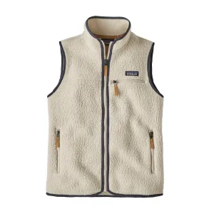 Womens Retro Pile Vest