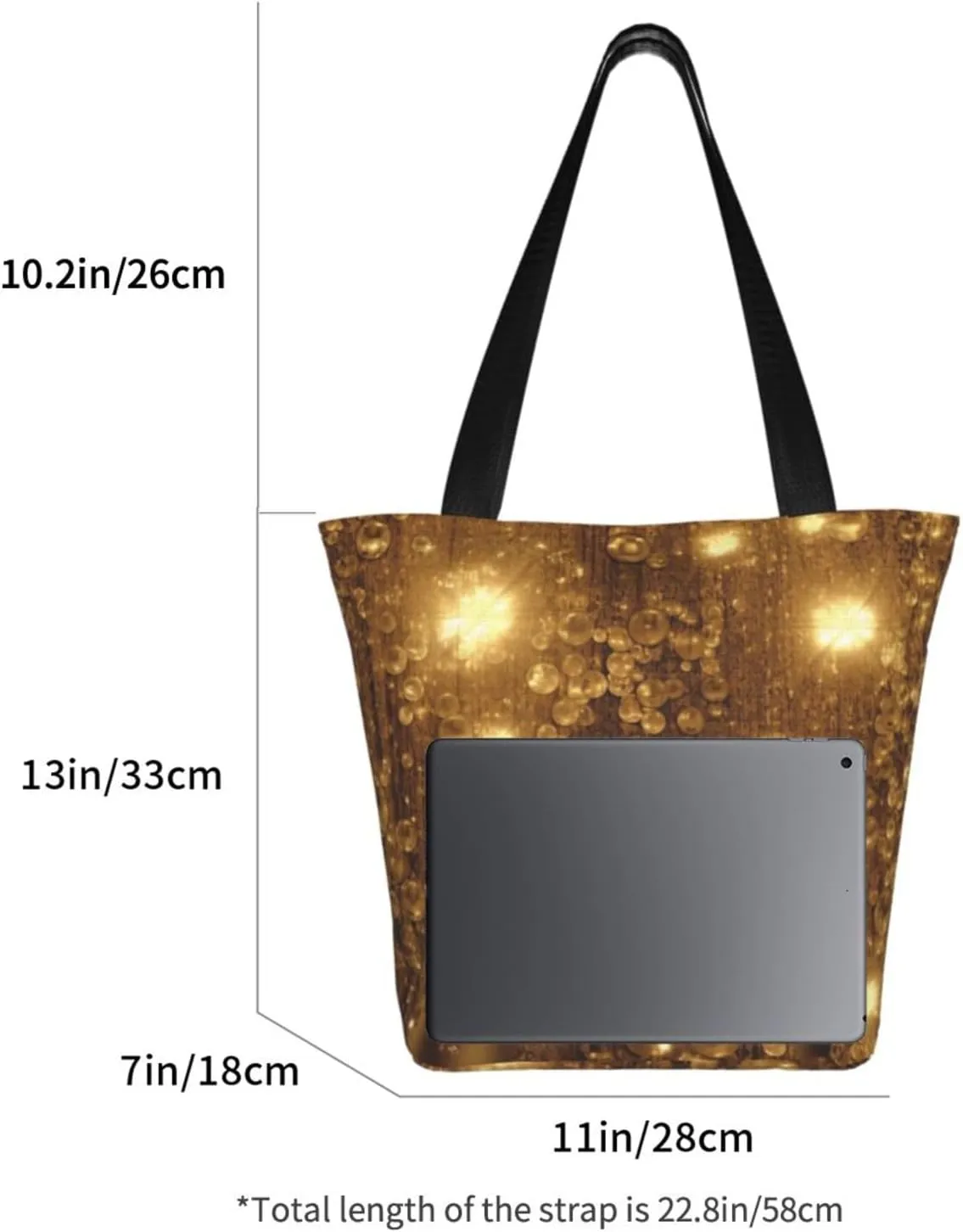 Women's Shoulder Bag with Karate Boy Vector Changeable Belt Color Printed Handbag Tote Bag Shopping Bags