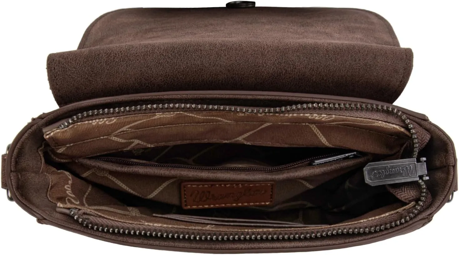 Wrangler Crossbody Bag Western Flap Purse for Women Travel
