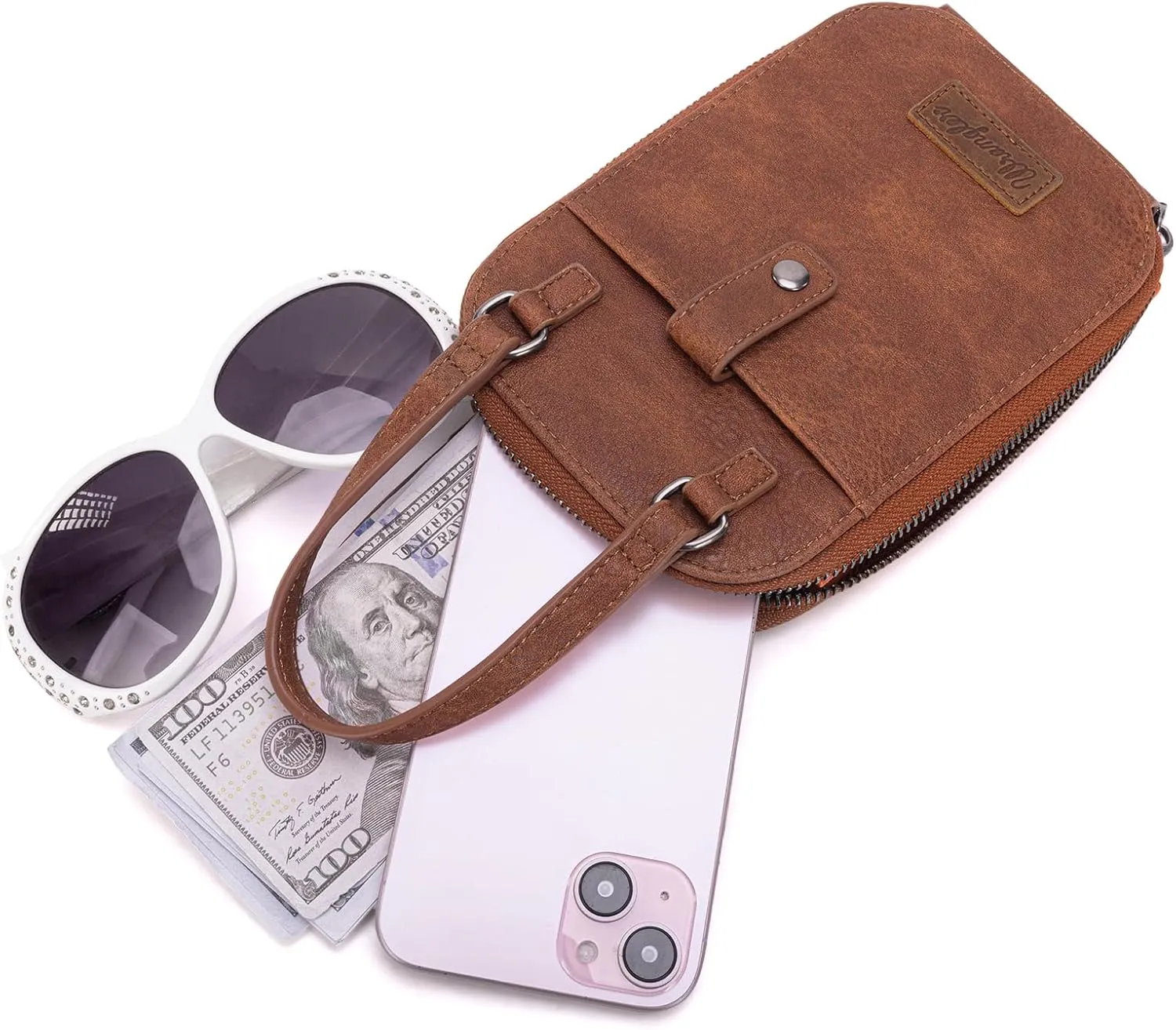 Wrangler Mini Cellphone Purse Crossbody Phone Bag for Women