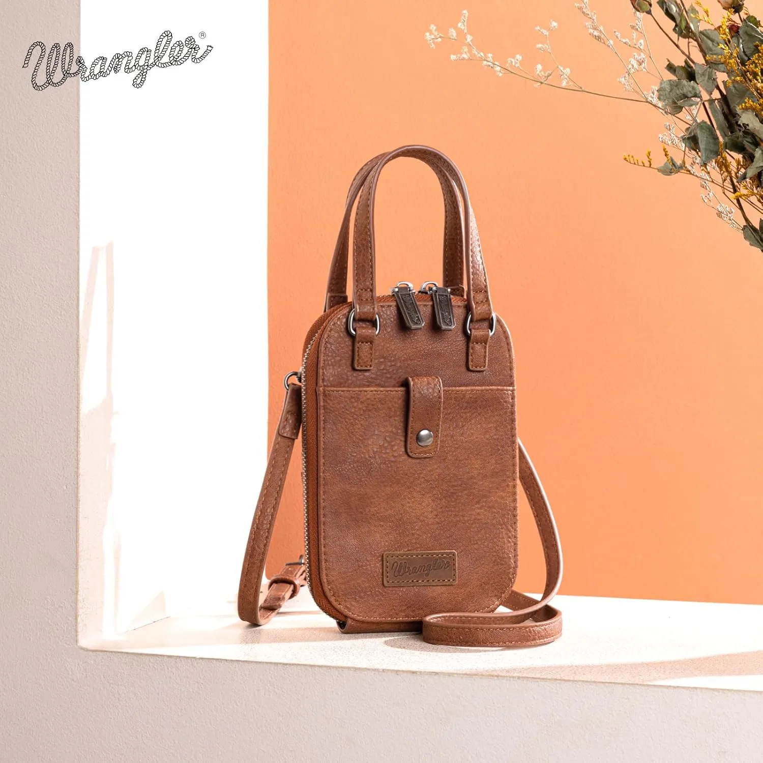 Wrangler Mini Cellphone Purse Crossbody Phone Bag for Women