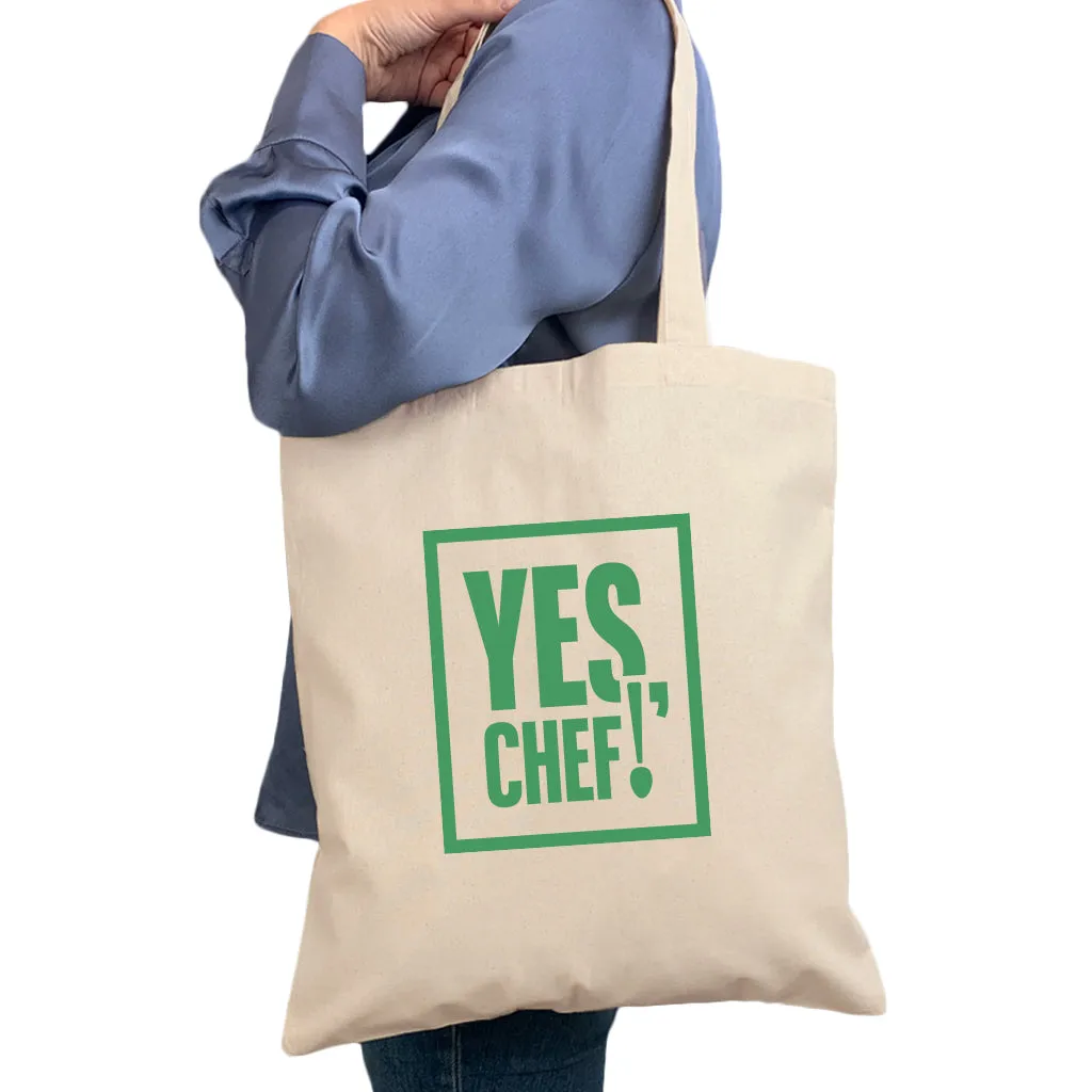 Yes Chef Calico Tote Bag