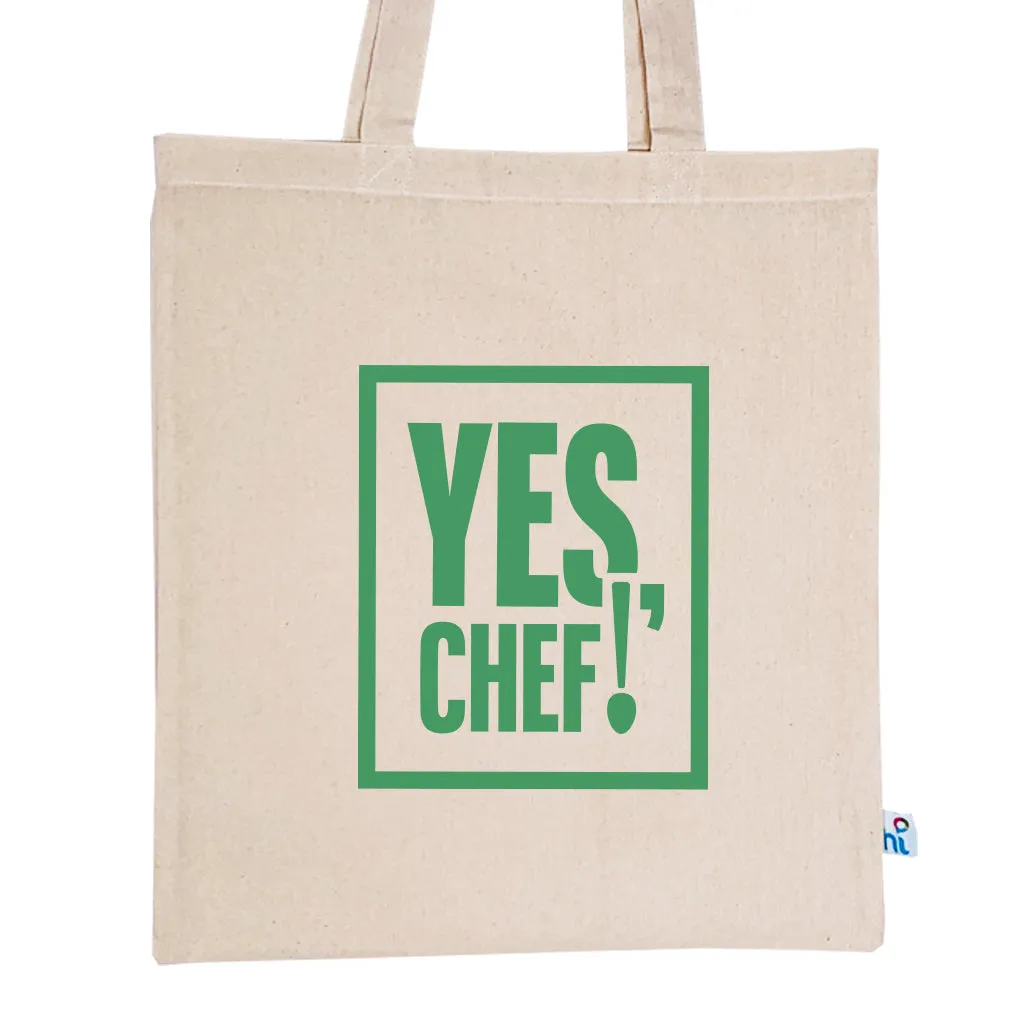 Yes Chef Calico Tote Bag