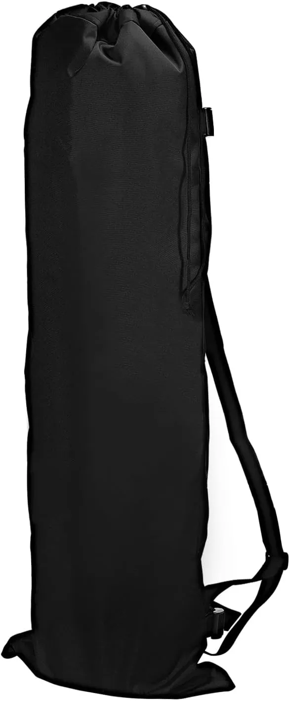 YOKIVE 900D Camp Chair Replacement Bags, Oxford Camping Carry Bag with Side Pocket | Store Portable Fold-Up Camping Chair Great for Camping Black (47")
