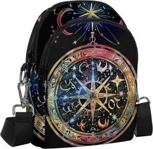 Yrebyou Small Crossbody Bags for Women Casual Cell Phone Purse Waterproof Over Shoulder Handbag with Card Slots