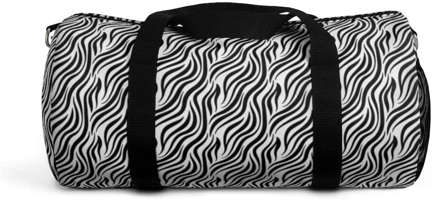 Zebra Animal Print Duffel Bag
