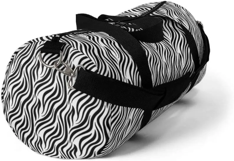 Zebra Animal Print Duffel Bag