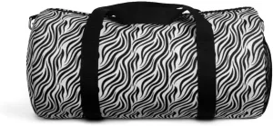 Zebra Animal Print Duffel Bag