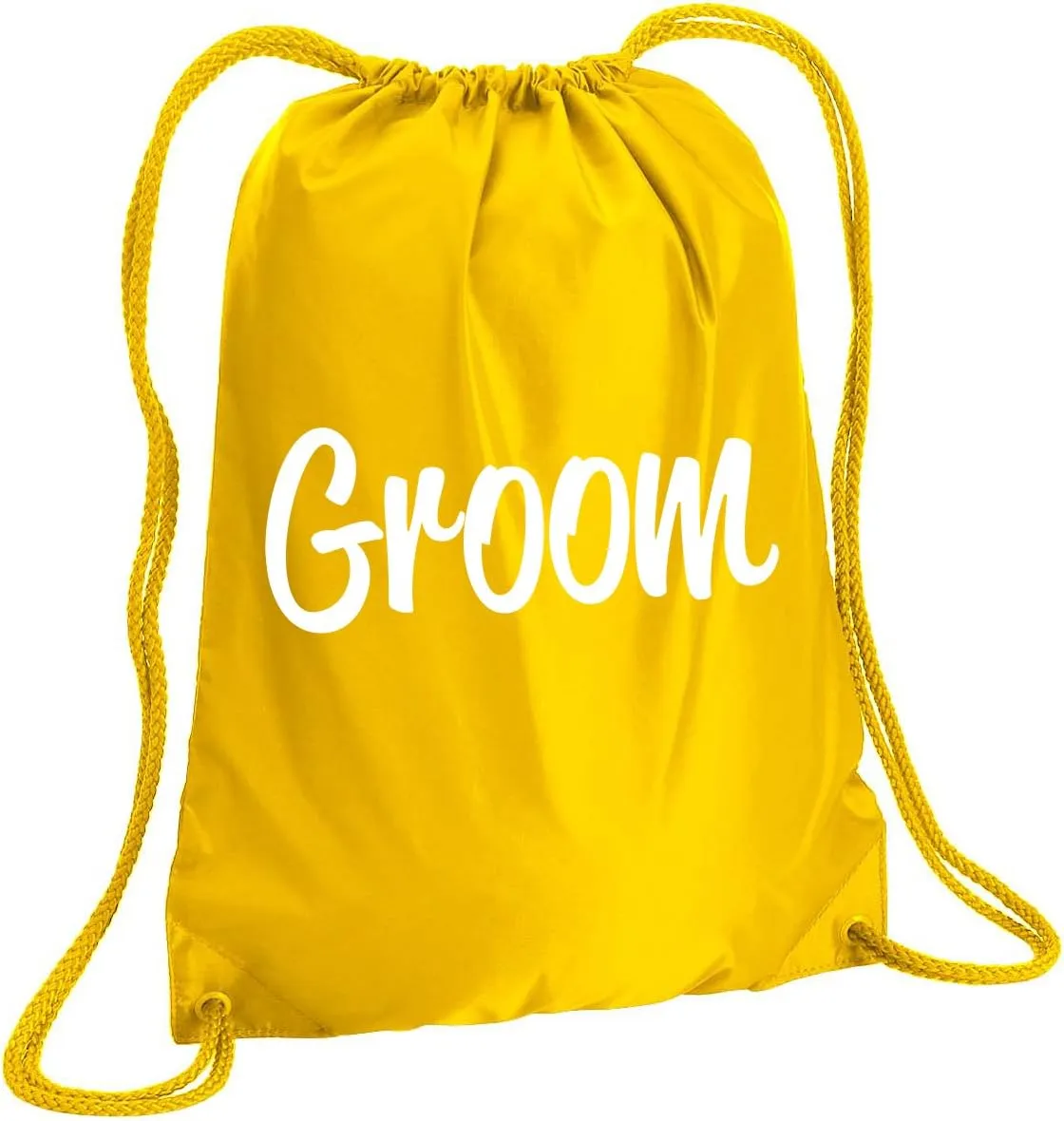 zerogravitee Groom Cinch Pack in Bright Yellow - Large 17x20